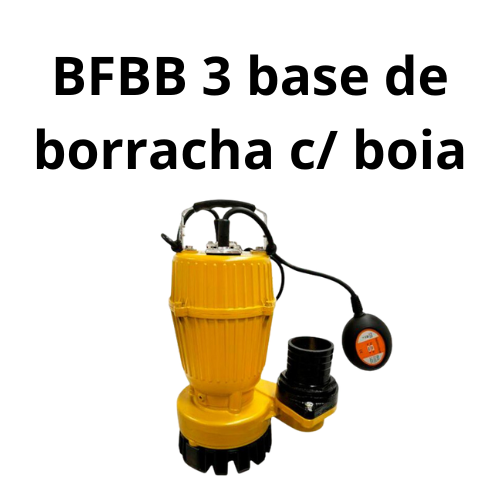 Bomba de drenagem com boia