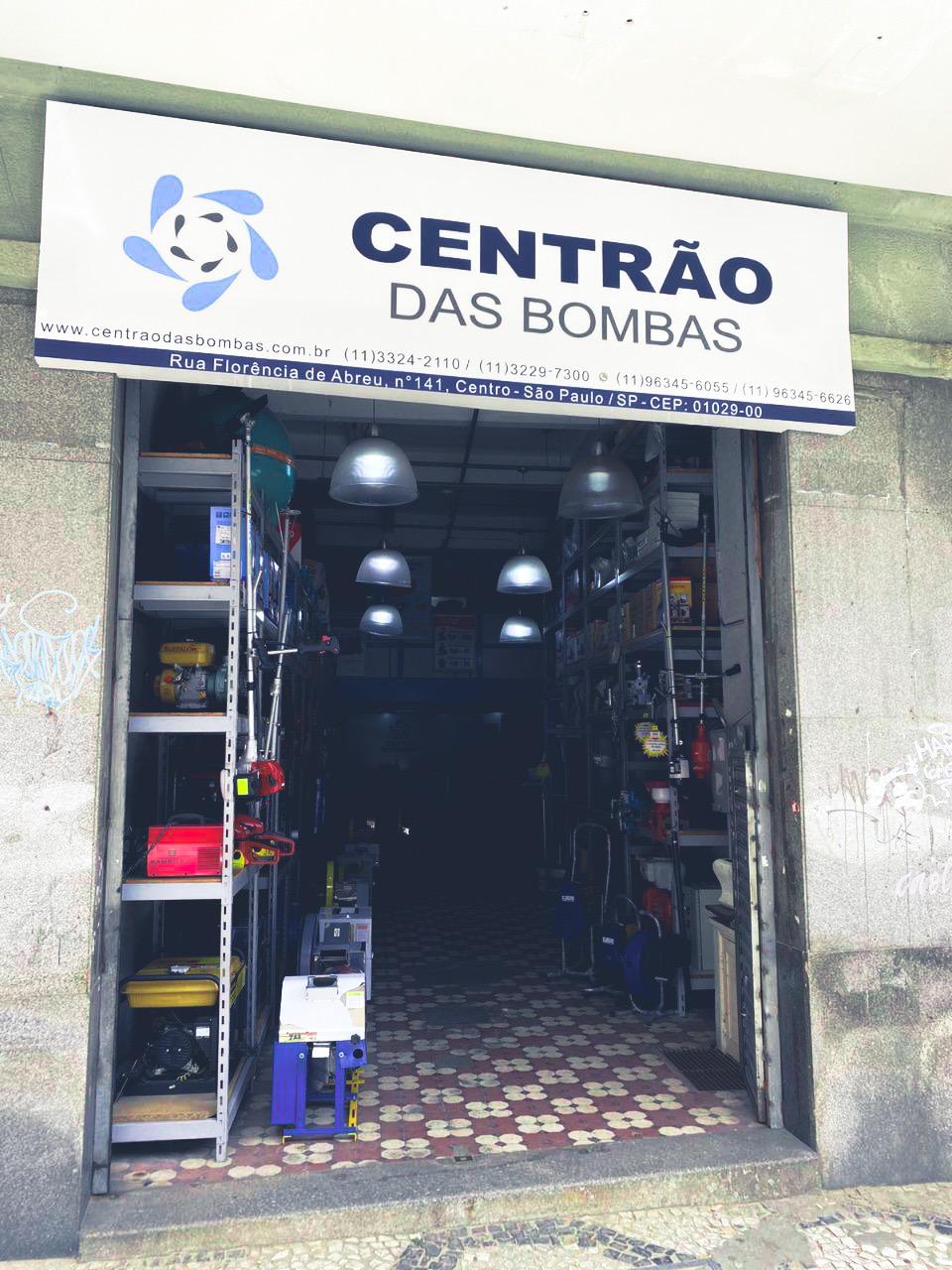 Loja Centrão das Bombas no Centro de São Paulo